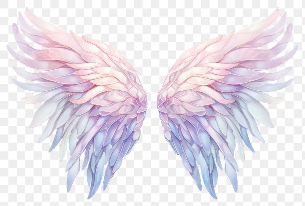 PNG Wings art white background lightweight.