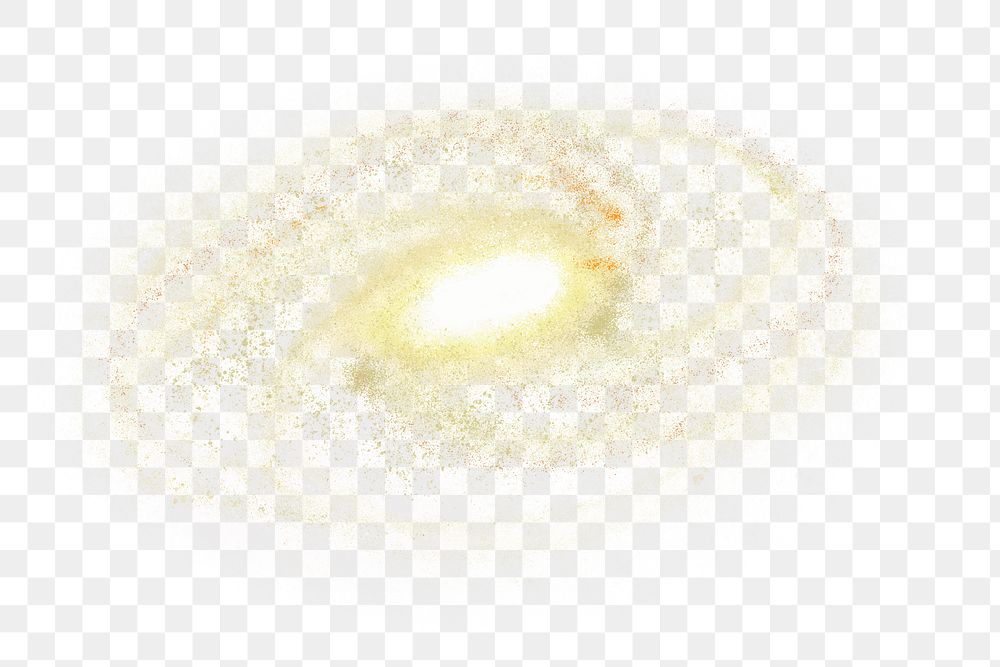 Png realistic galaxy design element