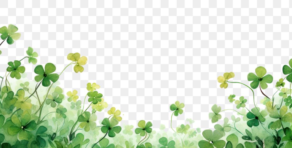 PNG  Nature outdoors pattern clover.