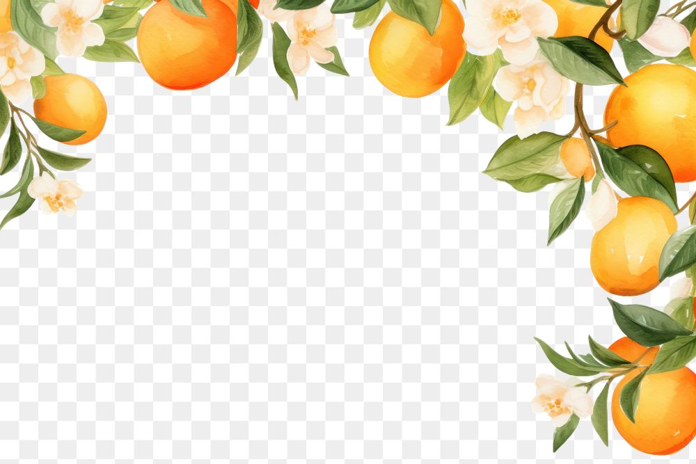 PNG Garland oranges fruit grapefruit plant food.