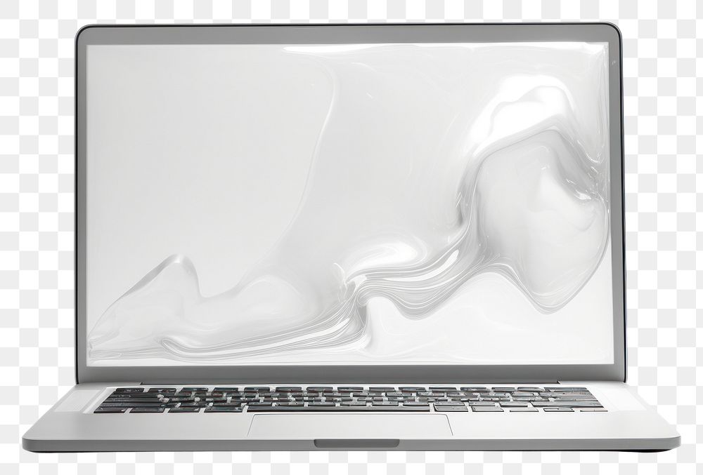 PNG  A laptop computer white portability.