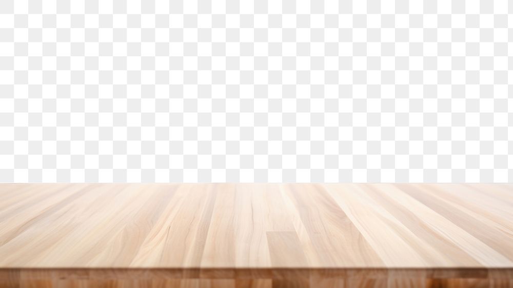 PNG Empty beautiful wood table backgrounds hardwood kitchen.