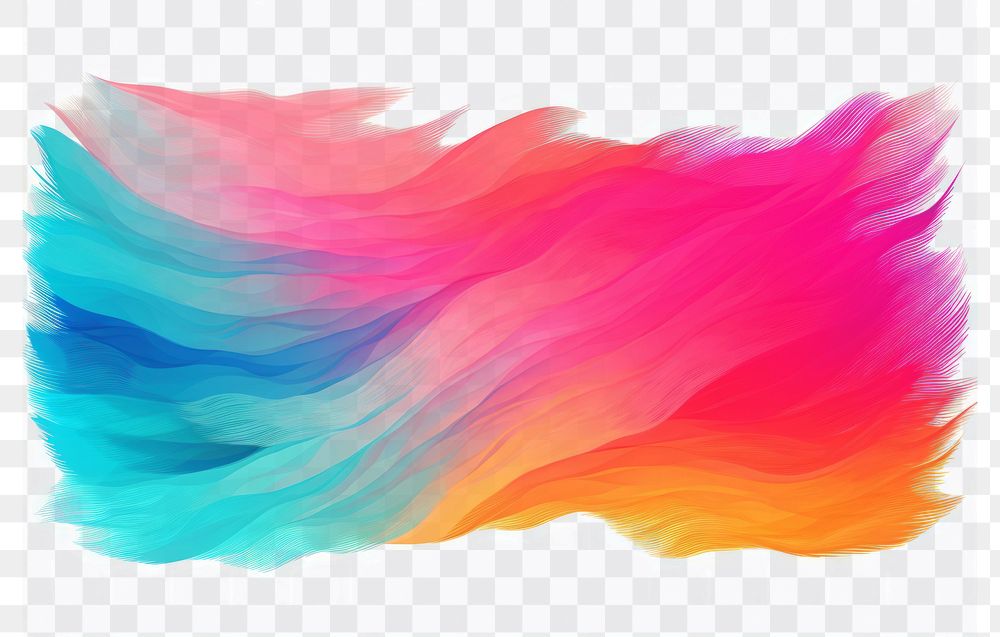 PNG  Colorful brushstroke backgrounds white background lightweight. AI generated Image by rawpixel.