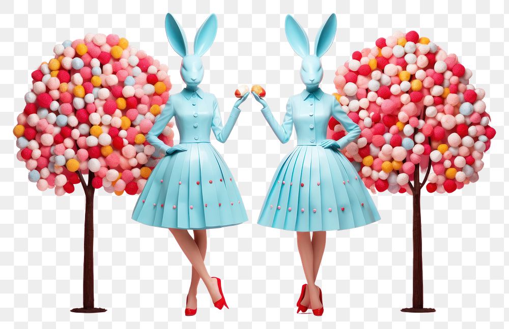 PNG Easter fashion candy fun.