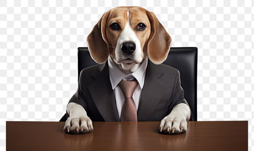PNG Beagle animal furniture portrait.