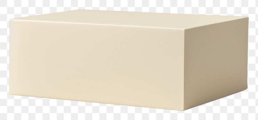 PNG  Packaging mockup furniture white box.