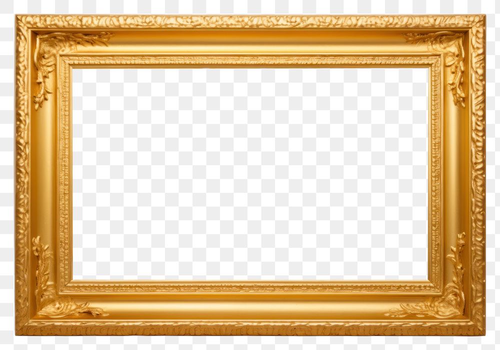 PNG Gold backgrounds painting frame. AI generated Image by rawpixel.