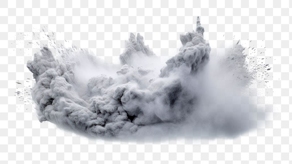 PNG Dust powder outdoors white white background. AI generated Image by rawpixel.
