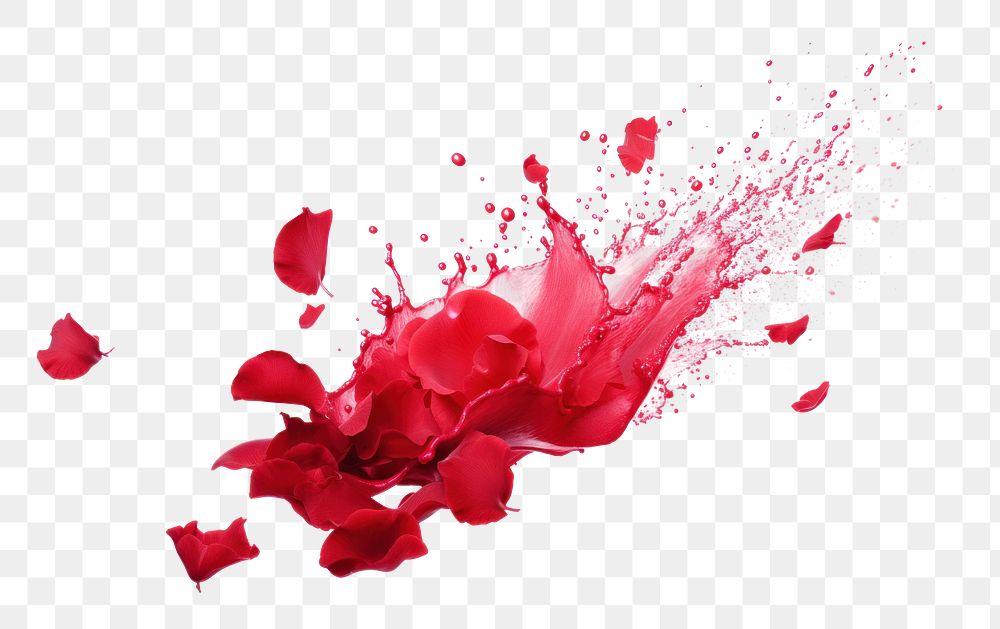 PNG Rose petal white background celebration. AI generated Image by rawpixel.