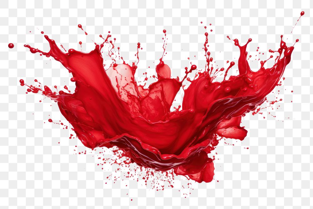 PNG Red backgrounds white background splattered. AI generated Image by rawpixel.