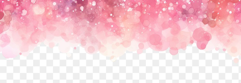 PNG Pink glitter watercolor border outdoors nature backgrounds.