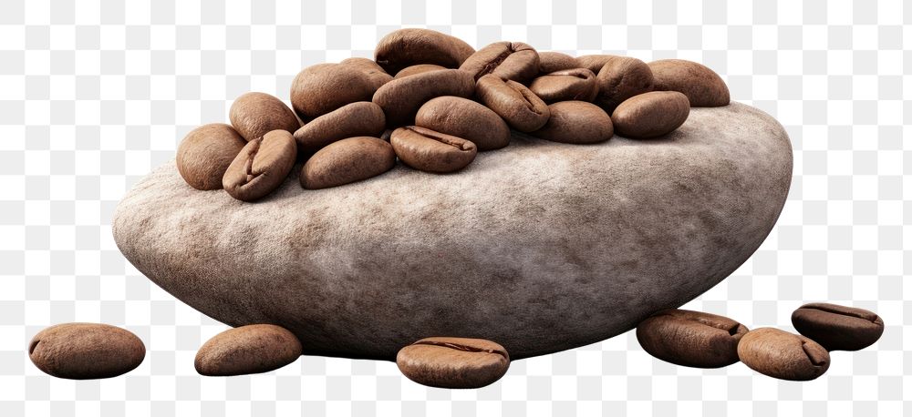 PNG Coffee bean pill white background coffee beans.