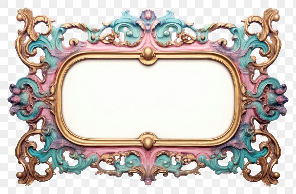 PNG  Abstract frame white background decoration.
