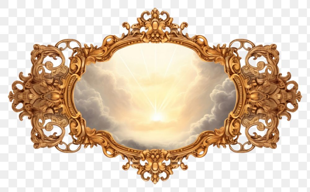 PNG Angel and Sun with Cloud angel cloud gold.