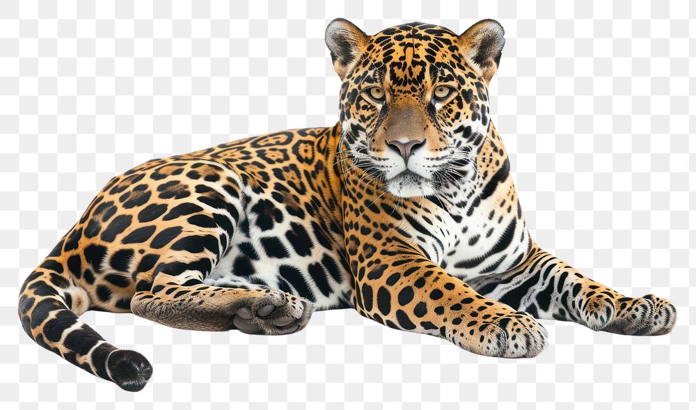 PNG Jaguar wildlife leopard animal.