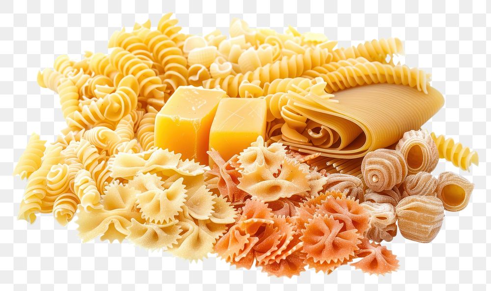 PNG Pasta food white background fettuccine.
