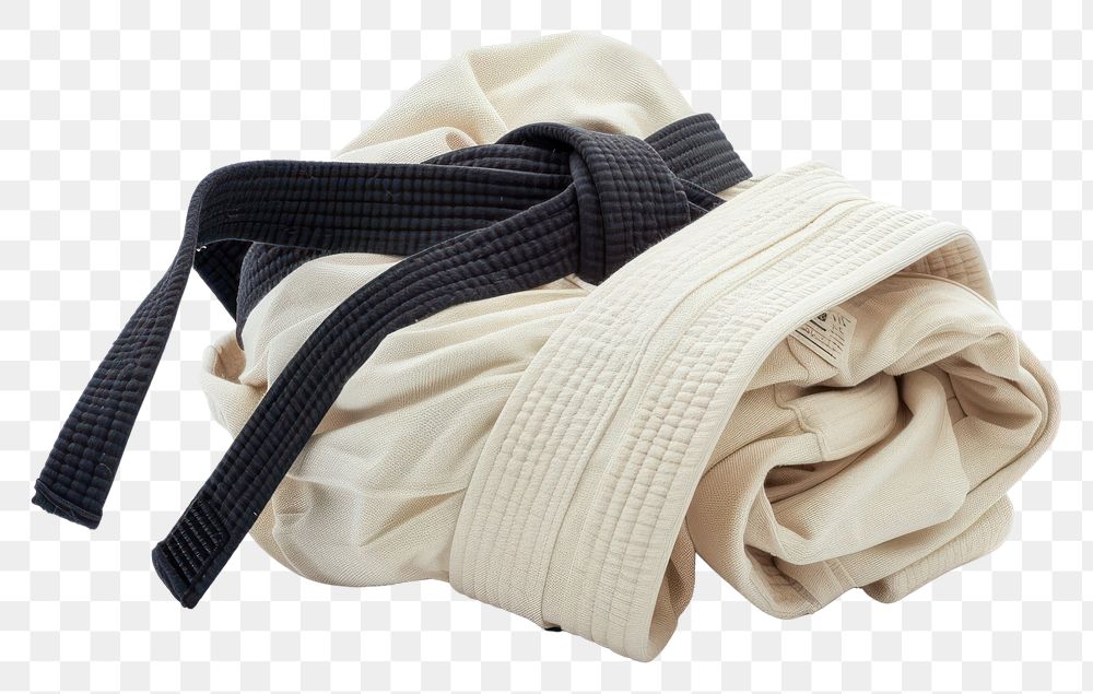PNG Judo white bag white background.