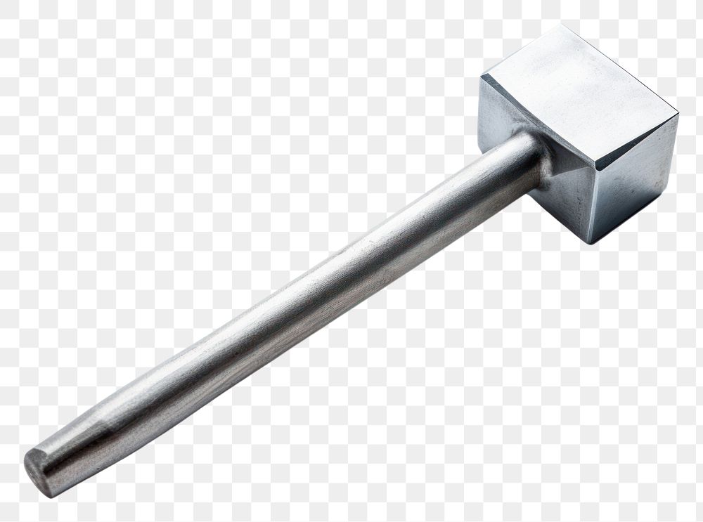 PNG Machinist hammer with square head tool white background dumbbell.