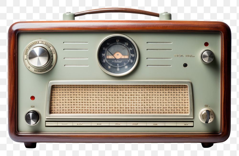 PNG Old Retro Radio Against vintage radio electronics old.