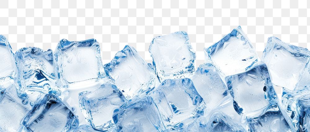 PNG Pile of small ice cubes backgrounds snow white background.