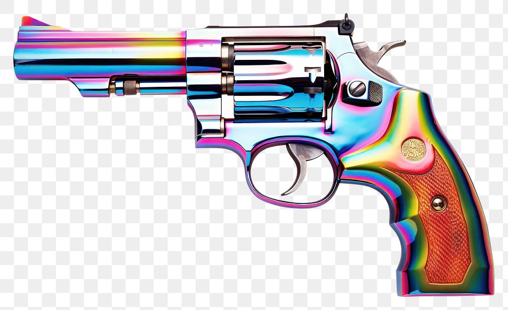 PNG  A handgun weapon aggression revolver.