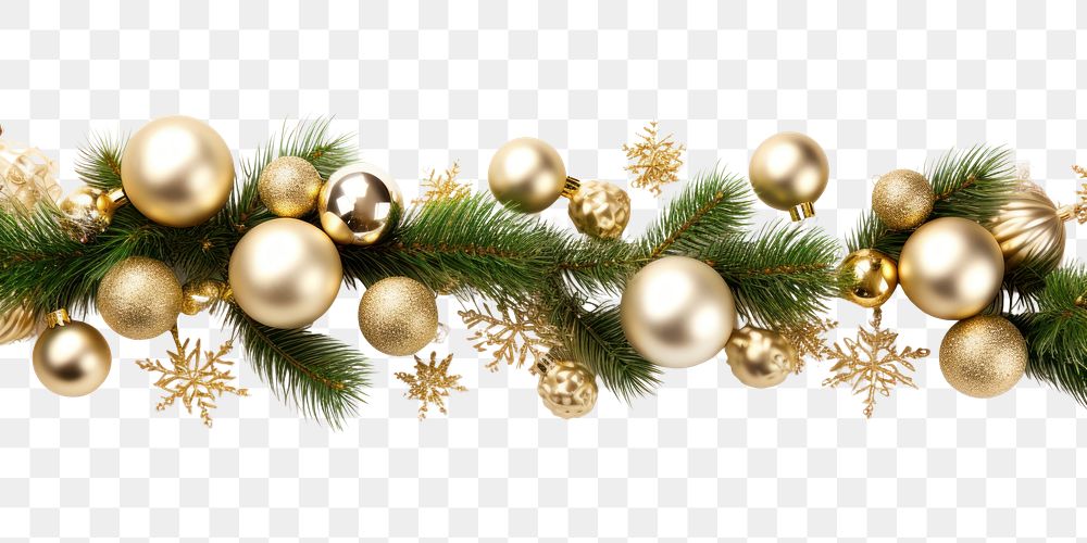 PNG Christmas border backgrounds decoration branch.