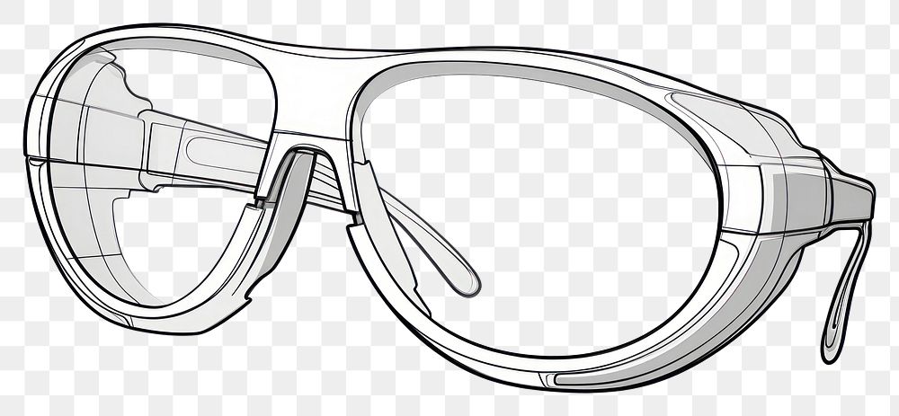 PNG Sunglasses accessory eyewear cartoon.