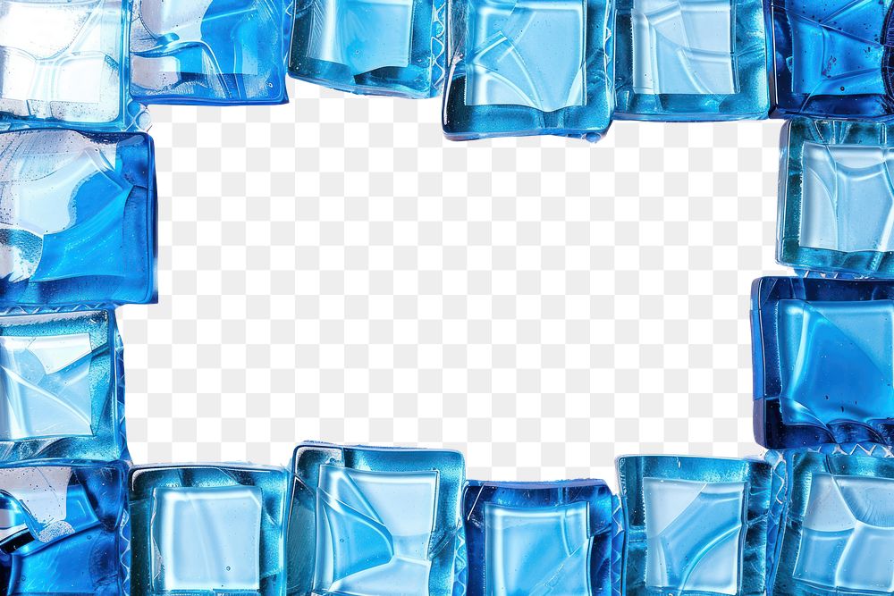 PNG Blue backgrounds glass ice.