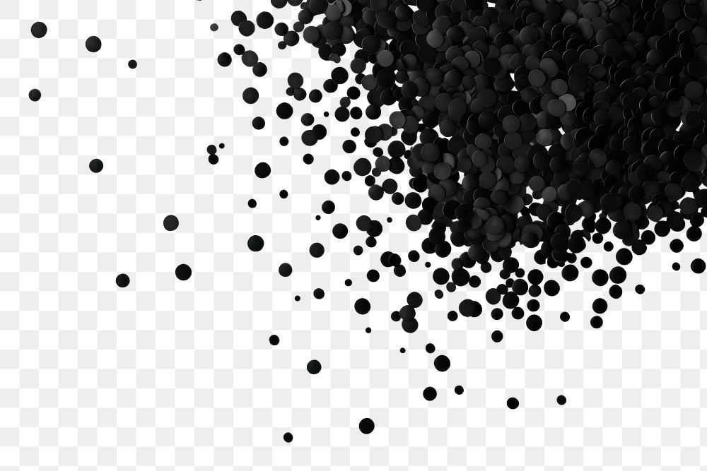 PNG Black confetti backgrounds monochrome basketball.