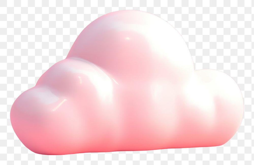 PNG Cloud pink sky toy.