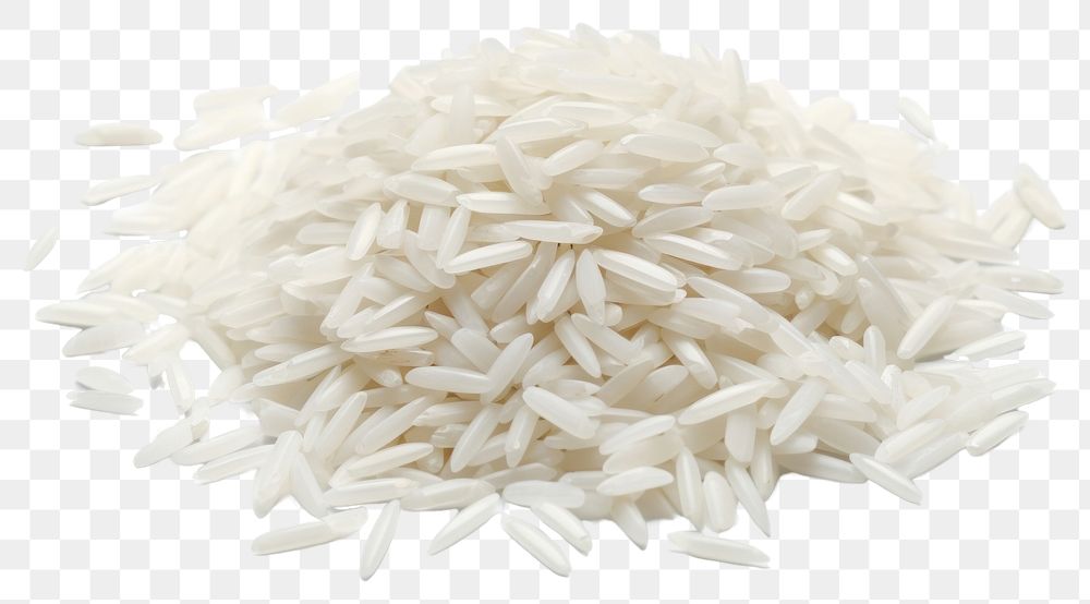 PNG White rice food white background medication.