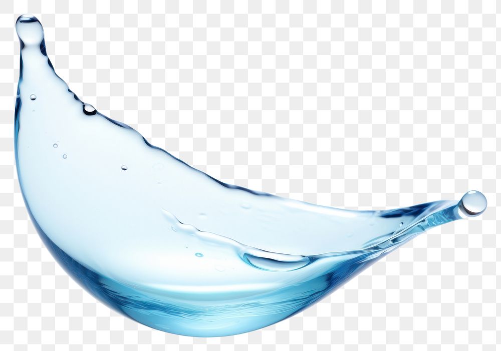 PNG Water drop transparent refreshment simplicity.