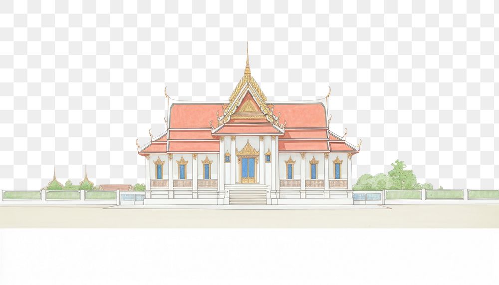 PNG Thailand architecture building temple.