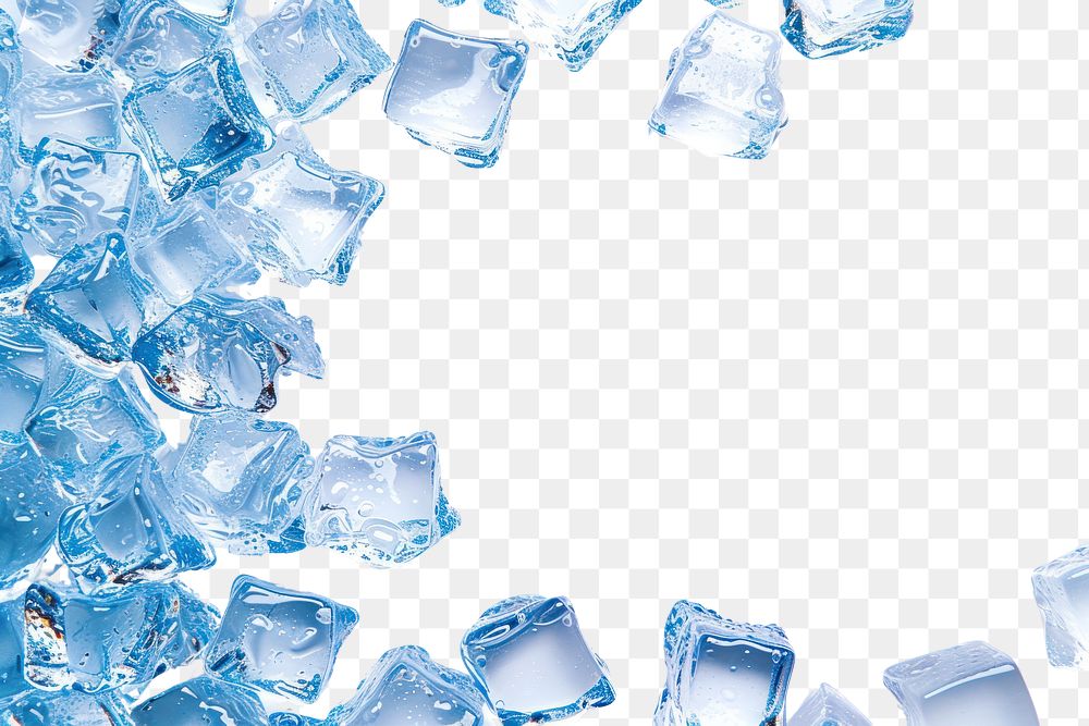 PNG Pile of mini ice cubes backgrounds crystal jewelry.
