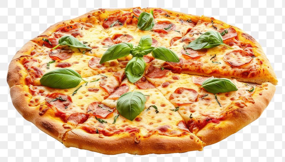 PNG Pizza food white background italian food.