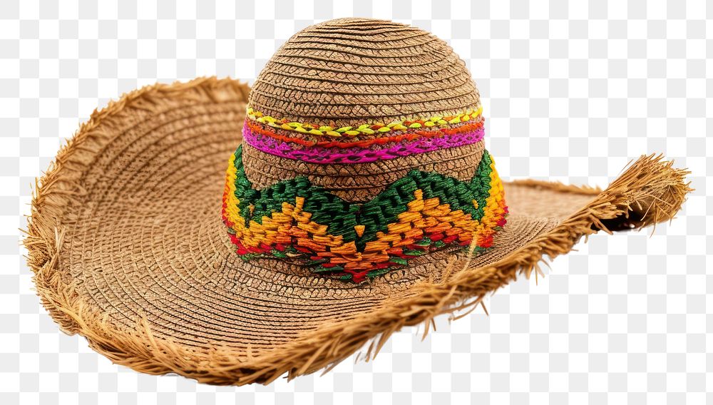 PNG Hat cinco de mayo sombrero white background beachwear.