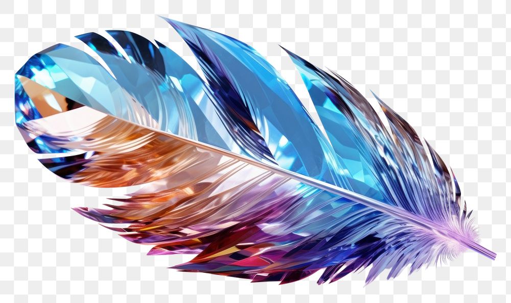 PNG Feather gemstone feather jewelry.