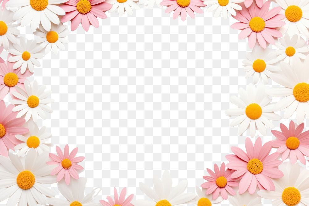 PNG Pattern flower petal daisy.