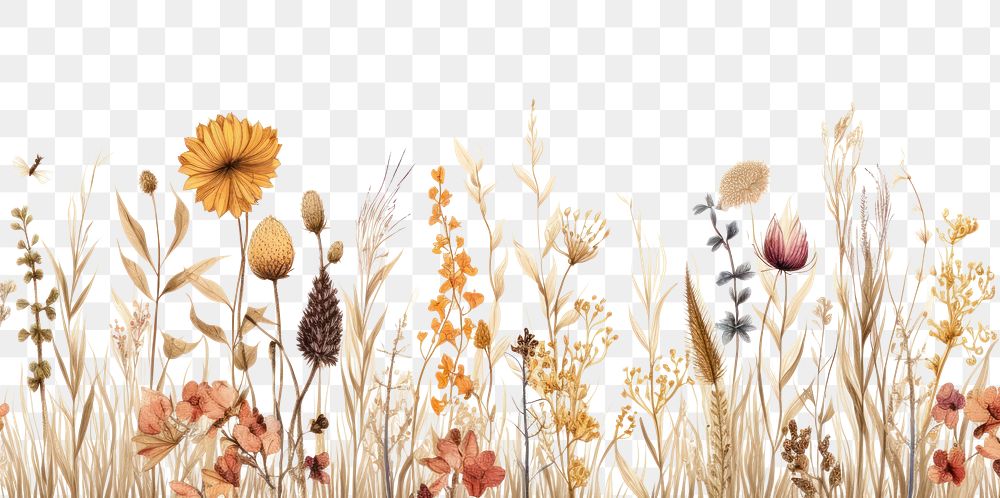 PNG Dried flower backgrounds outdoors nature.