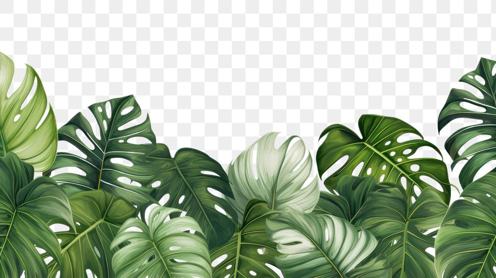 PNG Monstera backgrounds outdoors nature.