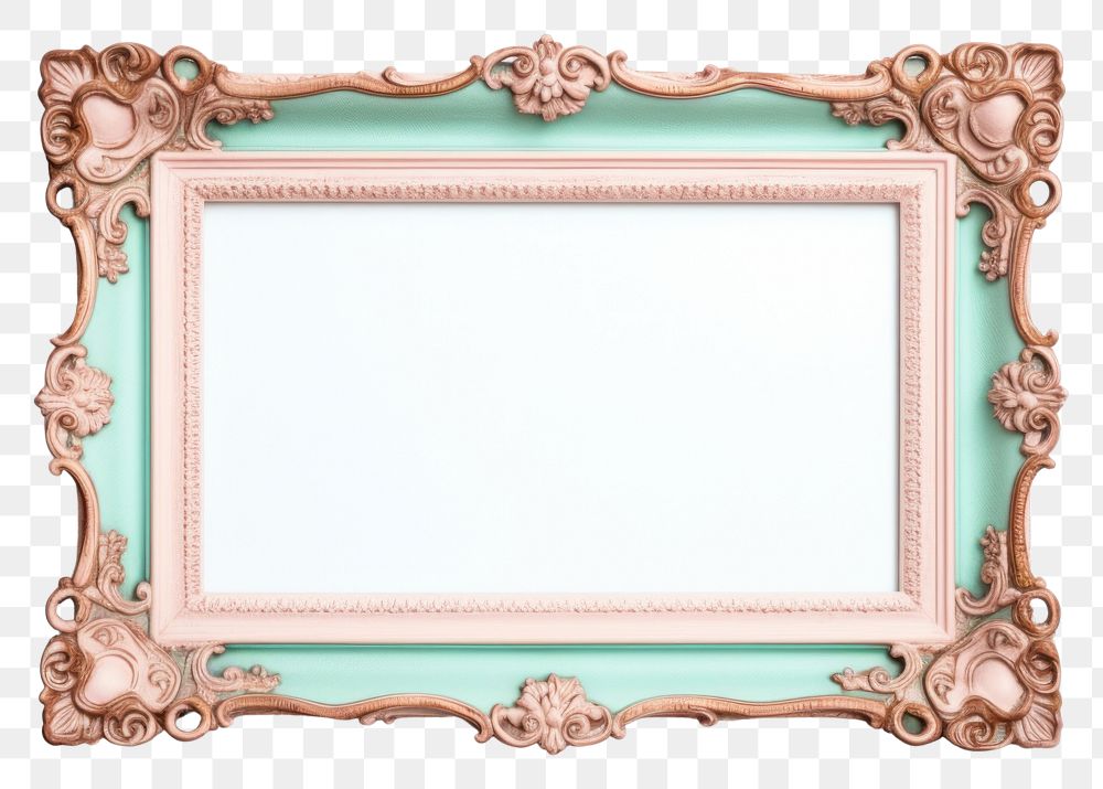 PNG Pastel frame white background architecture.