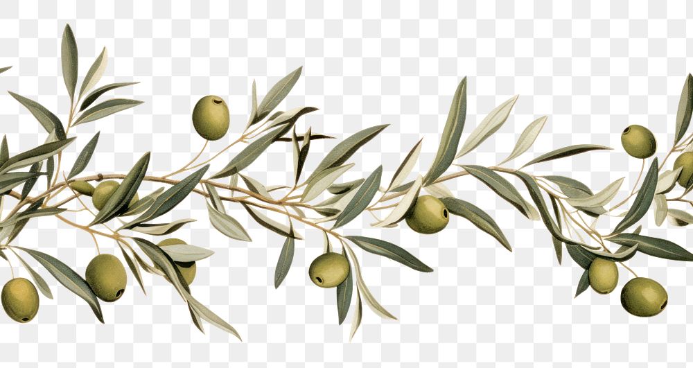 PNG Olive plant leaf tree.