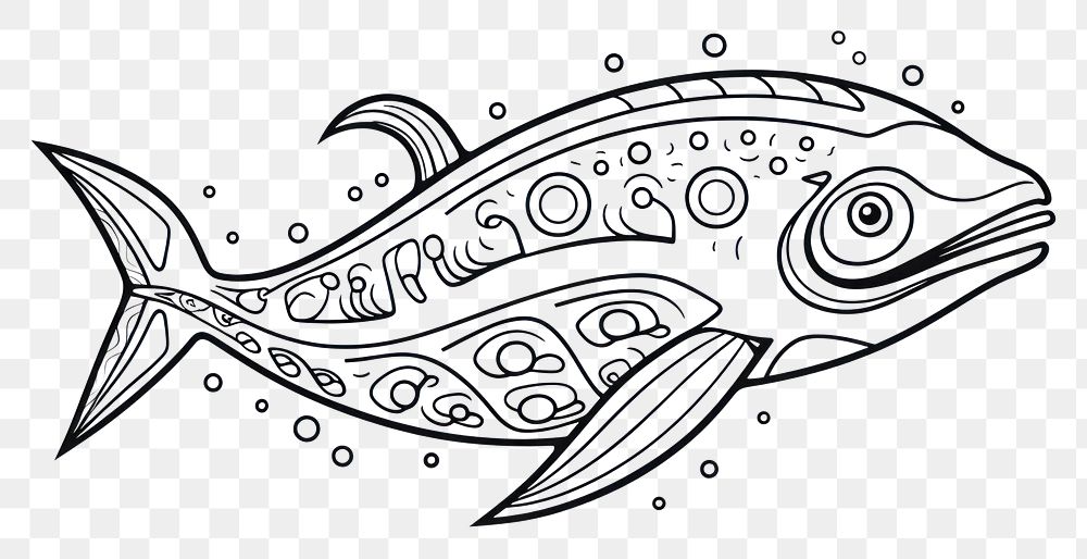 PNG A whale swimming drawing sketch animal.