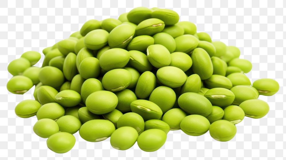 PNG Green soybeans seeds backgrounds vegetable green.