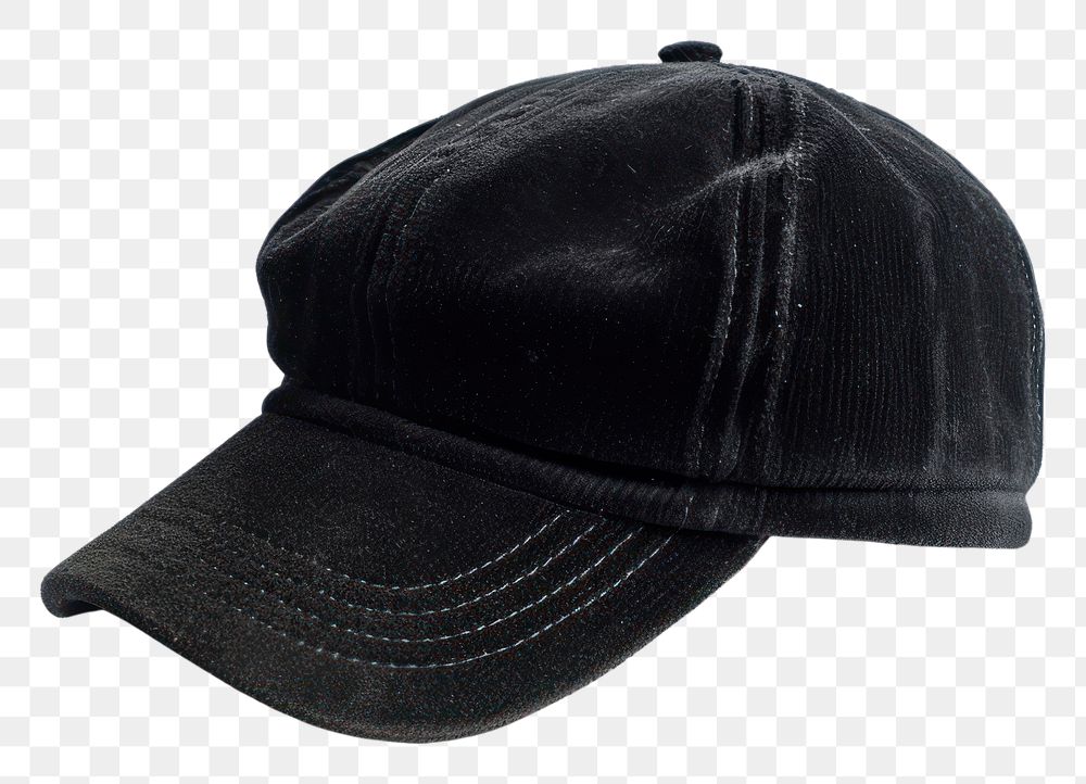 PNG Black cap white background sweatshirt headgear.