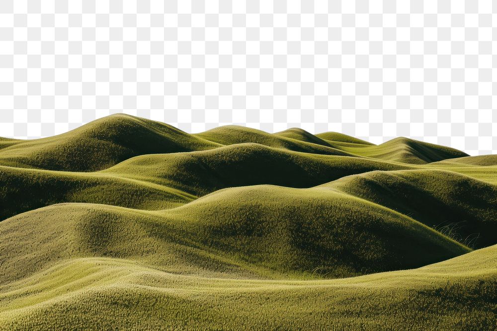 PNG Beautiful green dune field landscape background backgrounds grassland outdoors.