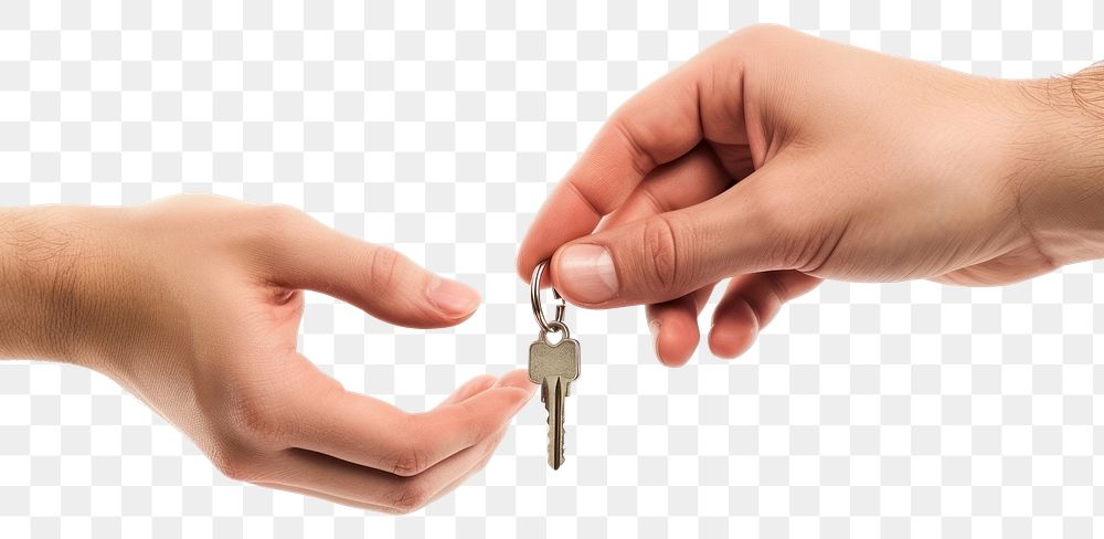 PNG Hand key white background architecture.