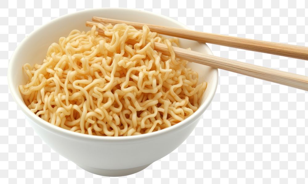 PNG Instant noodles chopsticks food bowl
