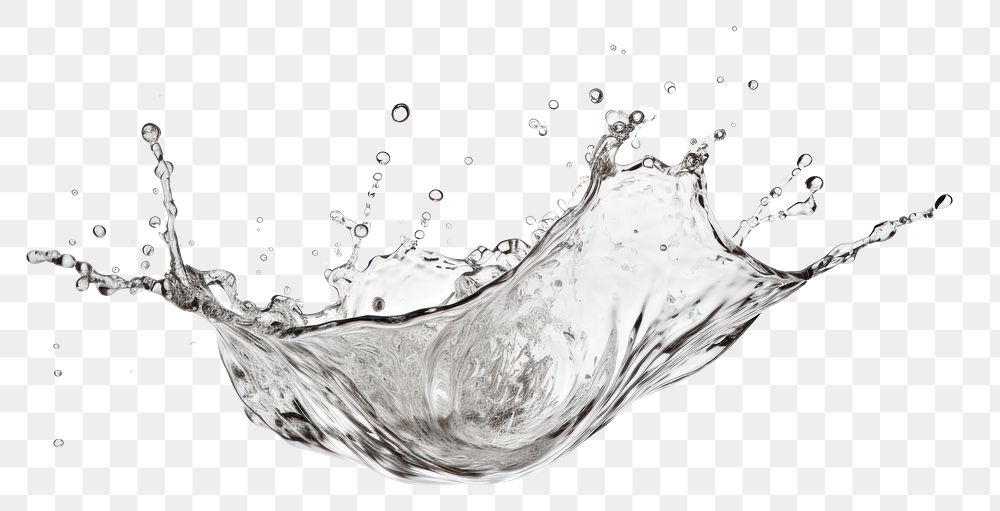 PNG Water splash backgrounds white background refreshment
