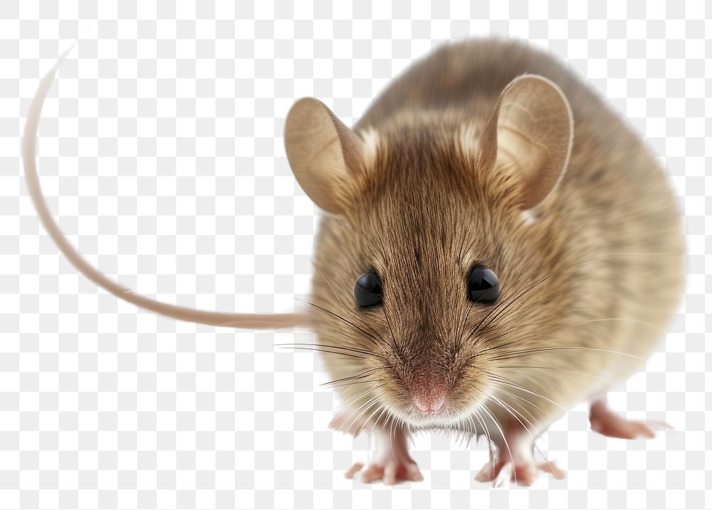 PNG  Plain house mouse animal mammal rodent.